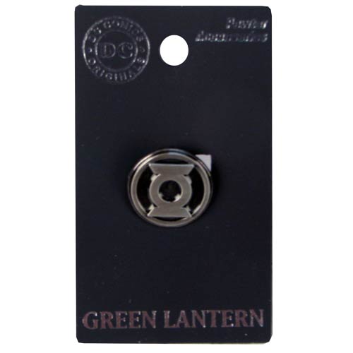 Green Lantern Logo Pewter Lapel Pin